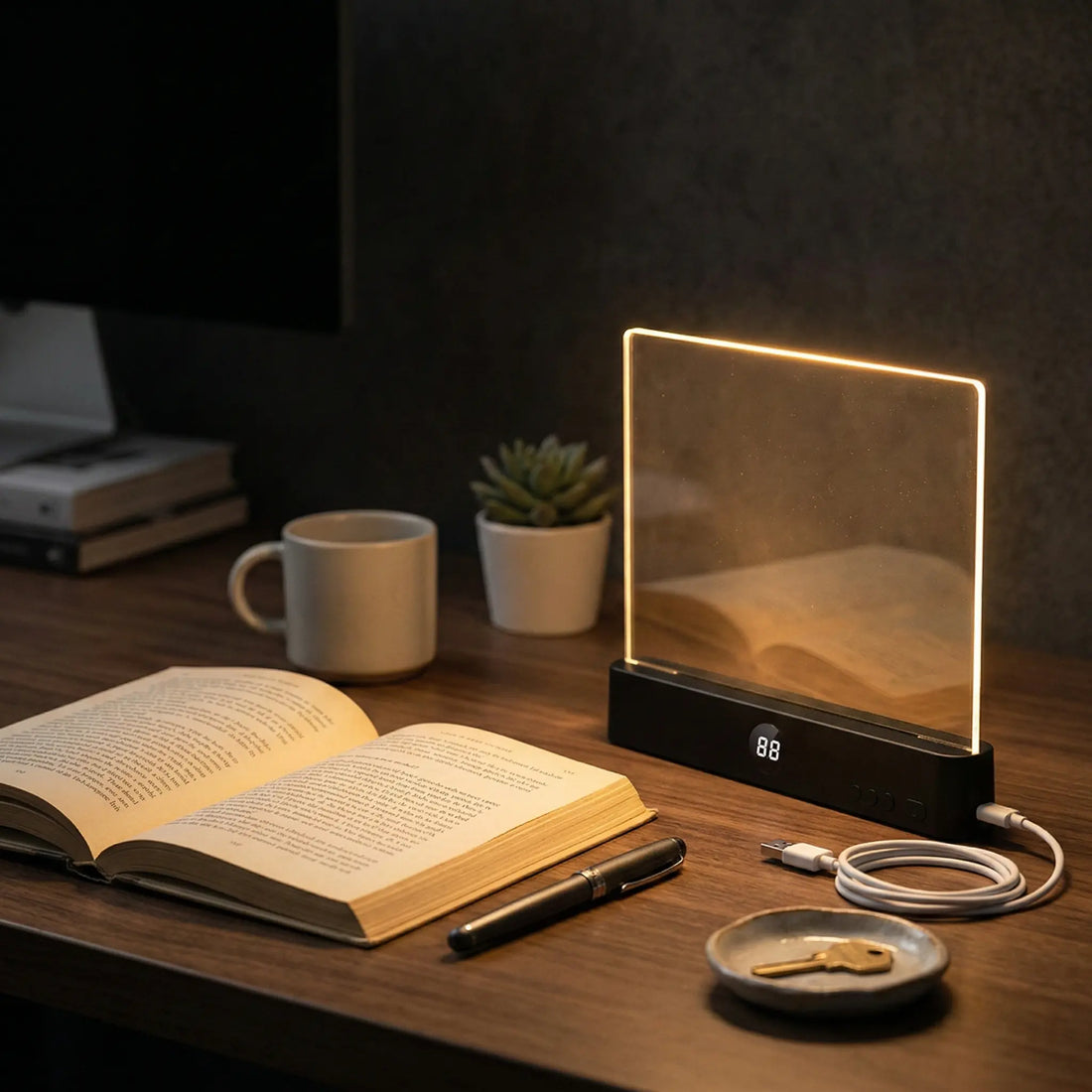 Lampe de lecture rechargeable