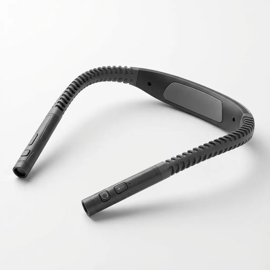 Lampe de lecture de cou légère et flexible face