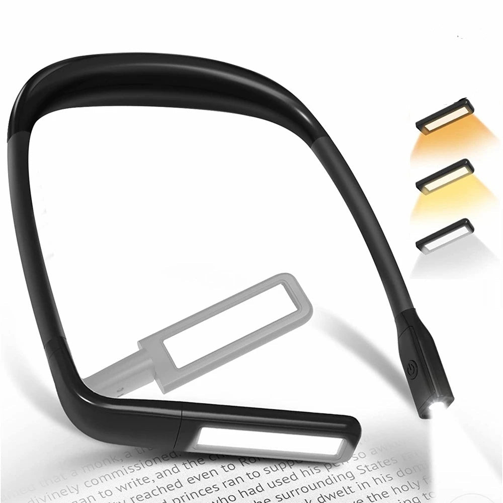 Lampe de lecture de cou à équilibre lumineux