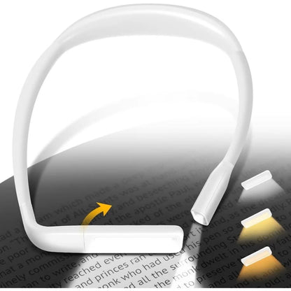 Lampe de lecture de cou à équilibre lumineux blanc