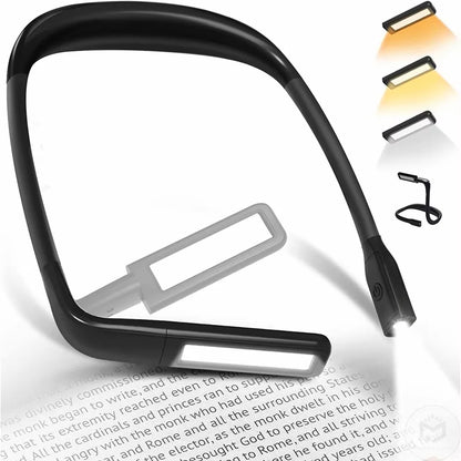 Lampe de lecture de cou à équilibre lumineux noire
