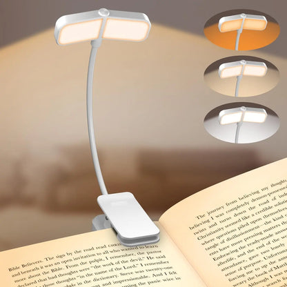 Lampe de lecture flexible à structure modulable blanc
