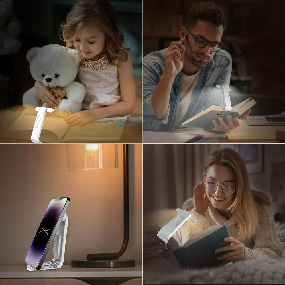 Lampe de lecture rechargeable ajustable support