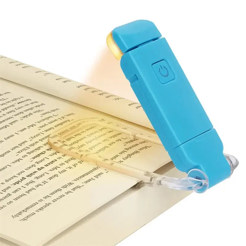 Lampe de lecture rechargeable essentiel bleu