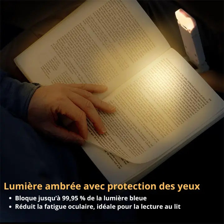 Lampe de lecture rechargeable essentiel livre