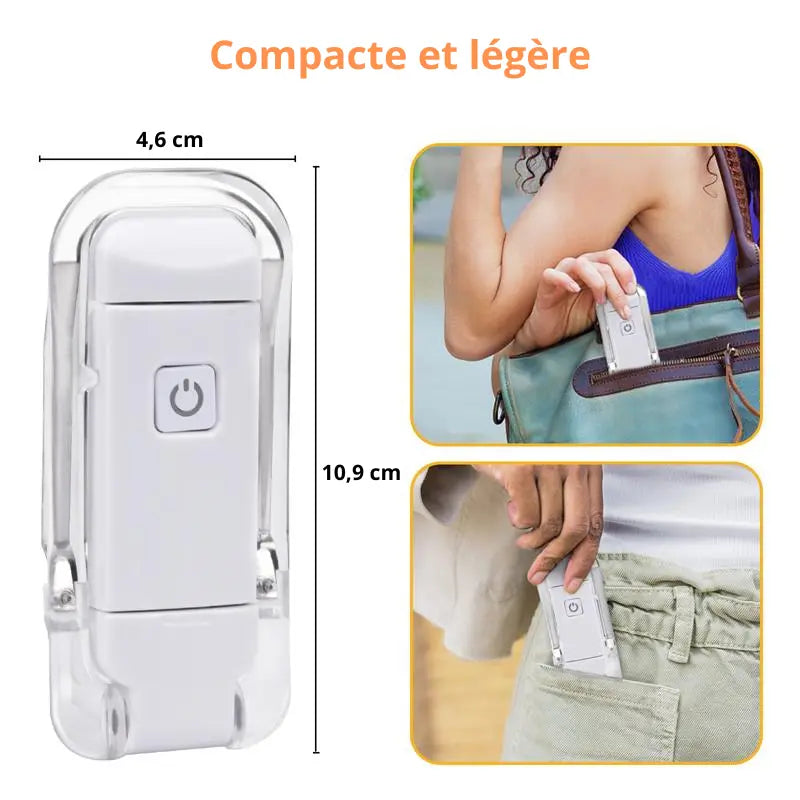 Lampe de lecture rechargeable essentiel voyage