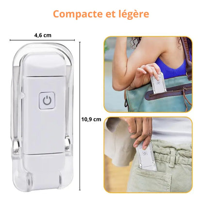 Lampe de lecture rechargeable essentiel voyage