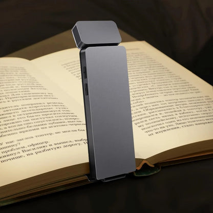 Lampe de lecture rechargeable légère noir