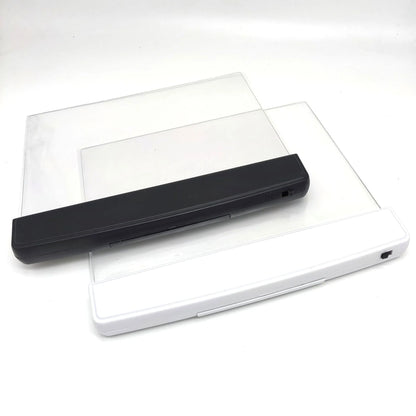 Lampe de lecture rechargeable à panneau discret double