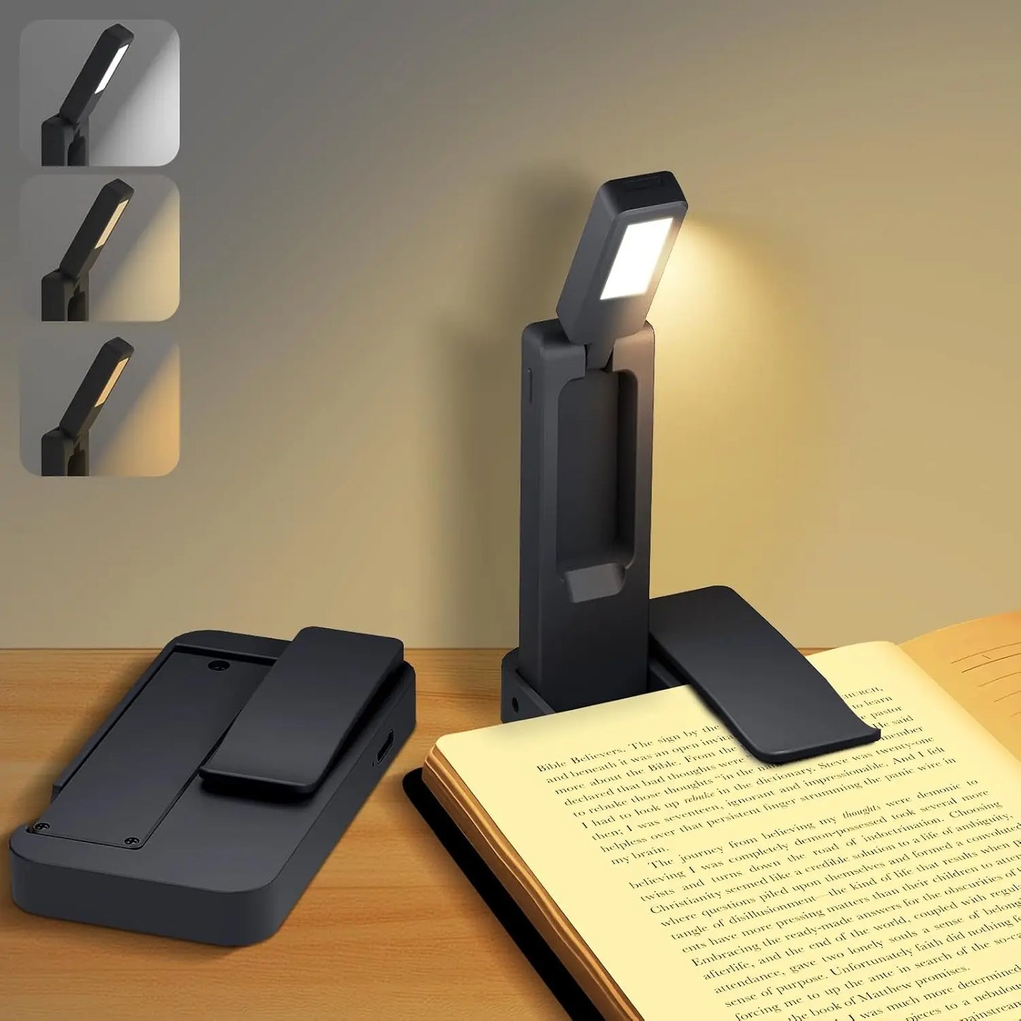 Lampe de lecture rechargeable pour chambre noir