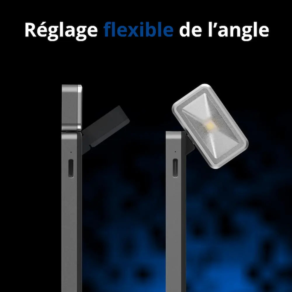 lampe de lecture rechargeable flexible pivot