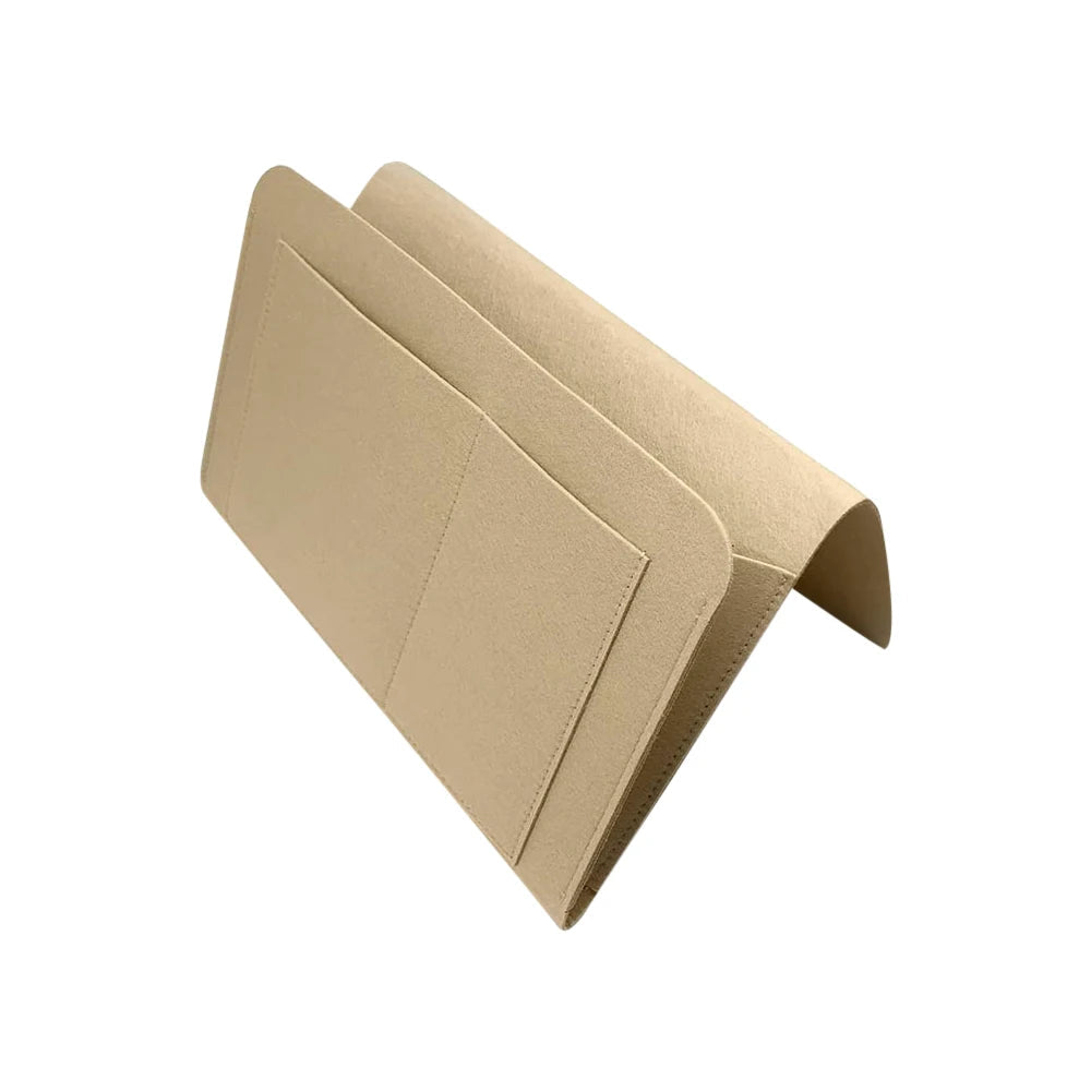 pochette de rangement de la lampe de lecture beige